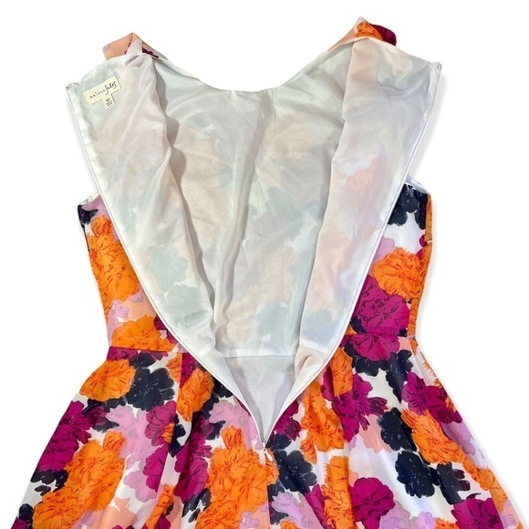 NWT Maison Jules Floral Fit and Flare Dress sz M - Picture 7 of 14